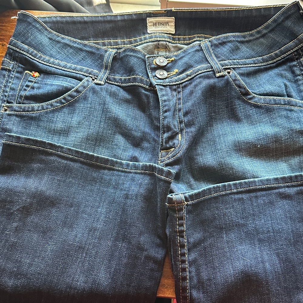Hudson Jeans Women's Dark Blue Boot Cut Jeans